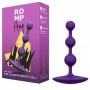 ROMP AMP PURPLE BOLAS ANALES FLEXIBLES DE SILICONA 125 CM MORADO