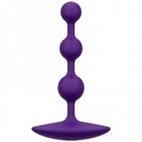 ROMP AMP PURPLE BOLAS ANALES FLEXIBLES DE SILICONA 125 CM MORADO