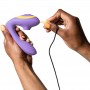 ROMP REVERB ESTIMULADOR PUNTO G Y SUCCIONADOR DE CLiTORIS LILA