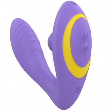 ROMP REVERB ESTIMULADOR PUNTO G Y SUCCIONADOR DE CLiTORIS LILA