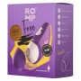 ROMP FREE ESTIMULADOR DE CLiTORIS CON TAPA 10 NIVELES RECARGABLE MORADO