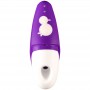 ROMP FREE ESTIMULADOR DE CLiTORIS CON TAPA 10 NIVELES RECARGABLE MORADO