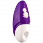 ROMP FREE ESTIMULADOR DE CLiTORIS CON TAPA 10 NIVELES RECARGABLE MORADO