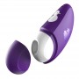 ROMP FREE ESTIMULADOR DE CLiTORIS CON TAPA 10 NIVELES RECARGABLE MORADO
