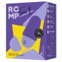 ROMP FREE X ESTIMULADOR DE CLiTORIS CON TAPA 10 NIVELES RECARGABLE MORADO
