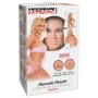 MUNECA HINCHABLE TAMANO REAL CON CARA 3D VAGINA Y ANO REALISTA BOMBA