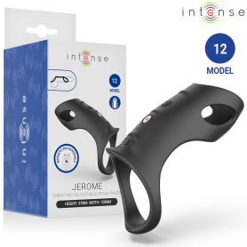INTENSE JEROME ANILLO VIBRADOR AJUSTABLE MODELO 12