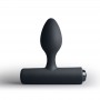 ROCKS OFF NOVA SOLARIS PLUG ANAL FINO RECARGABLE 16 FUNCIONES NEGRO