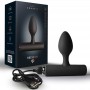 ROCKS OFF NOVA SOLARIS PLUG ANAL FINO RECARGABLE 16 FUNCIONES NEGRO