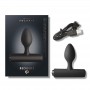 ROCKS OFF NOVA SOLARIS PLUG ANAL FINO RECARGABLE 16 FUNCIONES NEGRO