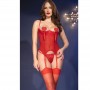 CHILIROSE CR 4893 SET CORSET ROJO M