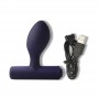 ROCKS OFF NOVA ORBITAL PREMIUM PLUG ANAL RECARGABLE 16 FUNCIONES AZUL