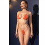 CHILIROSE CR 4898 BIKINI NARANJA LENTEJUELAS TALLA uNICA