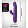 FANTASY FOR HER VIBRADOR RABBIT SUPER SONIX THRUSTER MORADO
