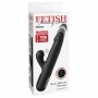 FETISH FANTASY SERIES VIBRADOR RABBIT SONIX SILICONE THRUSTER NEGRO