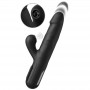 FETISH FANTASY SERIES VIBRADOR RABBIT SONIX SILICONE THRUSTER NEGRO