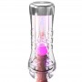 PDX ELITE MASTURBADOR TRANSPARENTE VIEWTUBE XXL LED STROKER 273 CM