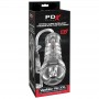 PDX ELITE MASTURBADOR TRANSPARENTE VIEWTUBE VAC XXL CON BOMBA DE SUCCIoN 273 CM
