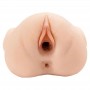 PDX PLUS MASTURBADOR DOBLE VIBRADOR DOUBLE POUNDER SQUEEZE LIGHT 205 CM