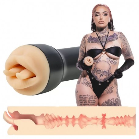 KIROO RAVEN MOUTH MASTURBADOR LENGUA VIPERINA REALISTA