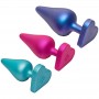 ROMP LUSTER KIT DE ENTRENAMIENTO ANAL S M L CON BASE EN FORMA DE CORAZoN