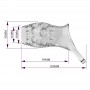 PRETTY LOVE GERALDINE FUNDA ENGROSADORA TEXTURIZADA TRANSPARENTE