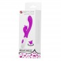 PRETTY LOVE BUTTERFLY KISS VIBRADOR RABBIT 30 FUNCIONES MORADO