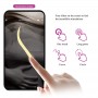 PRETTY LOVE KLAY VIBRADOR HUEVO CON EMPUJE APP CONTROL MORADO