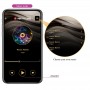 PRETTY LOVE KLAY VIBRADOR HUEVO CON EMPUJE APP CONTROL MORADO