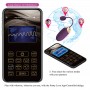 PRETTY LOVE KLAY VIBRADOR HUEVO CON EMPUJE APP CONTROL MORADO