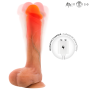 MR INTENSE BRADLEY DILDO VIBRADOR CON EFECTO CALOR Y CONTROL REMOTO 21 CM Ø 42 CM
