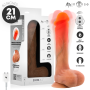 MR INTENSE BRADLEY DILDO VIBRADOR CON EFECTO CALOR Y CONTROL REMOTO 21 CM Ø 42 CM