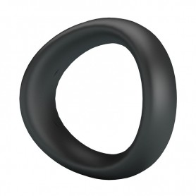 CRAZY BULL VALEN ANILLO PARA PENE ERGONoMICO SILICONA NEGRO
