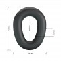 CRAZY BULL VESPER ANILLO PARA PENE SUPER SOFT SILICONA NEGRO