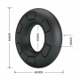 CRAZY BULL BERTRAM ANILLO PARA PENE SUPER SOFT SILICONA NEGRO