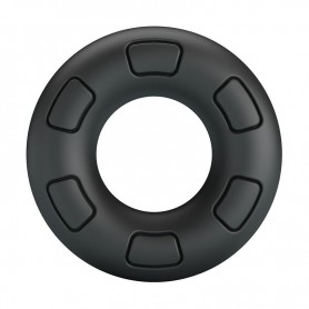 CRAZY BULL BERTRAM ANILLO PARA PENE SUPER SOFT SILICONA NEGRO
