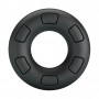 CRAZY BULL BERTRAM ANILLO PARA PENE SUPER SOFT SILICONA NEGRO