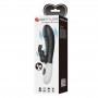 PRETTY LOVE NAUGHTY BUNNY VIBRADOR RABBIT 30 FUNCIONES NEGRO
