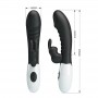 PRETTY LOVE NAUGHTY BUNNY VIBRADOR RABBIT 30 FUNCIONES NEGRO