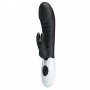 PRETTY LOVE NAUGHTY BUNNY VIBRADOR RABBIT 30 FUNCIONES NEGRO
