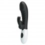 PRETTY LOVE NAUGHTY BUNNY VIBRADOR RABBIT 30 FUNCIONES NEGRO
