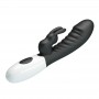 PRETTY LOVE NAUGHTY BUNNY VIBRADOR RABBIT 30 FUNCIONES NEGRO