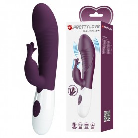PRETTY LOVE ROGUE MUSE VIBRADOR RABBIT 30 FUNCIONES MORADO
