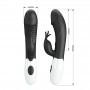 PRETTY LOVE RASMUSSEN VIBRADOR RABBIT 30 FUNCIONES NEGRO