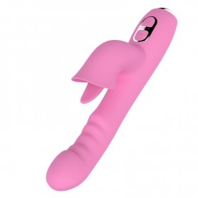NALONE T MAY VIBRADOR RABBIT CON EMPUJE Y MOVIMIENTO OSCILANTE