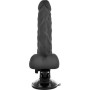 BASECOCK VIBRADOR REALiSTICO ARTICULABLE CONTROL REMOTO NEGRO 21 CM O 5 CM
