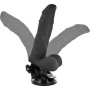 BASECOCK VIBRADOR REALiSTICO ARTICULABLE CONTROL REMOTO NEGRO 21 CM O 5 CM