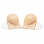 BYE BRA SUJETADOR SIN ASAS EN U BEIGE COPA B