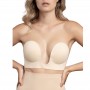 BYE BRA SUJETADOR SIN ASAS EN U BEIGE COPA B