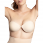 BYE BRA SUJETADOR INVISIBLE BEIGE COPA A